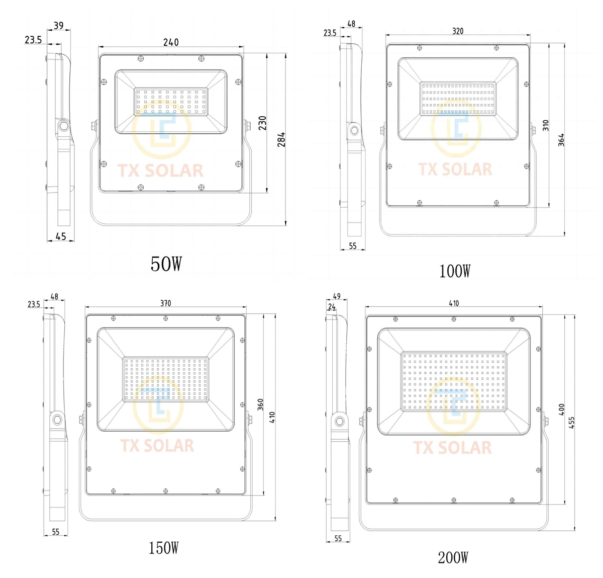 LED flood light