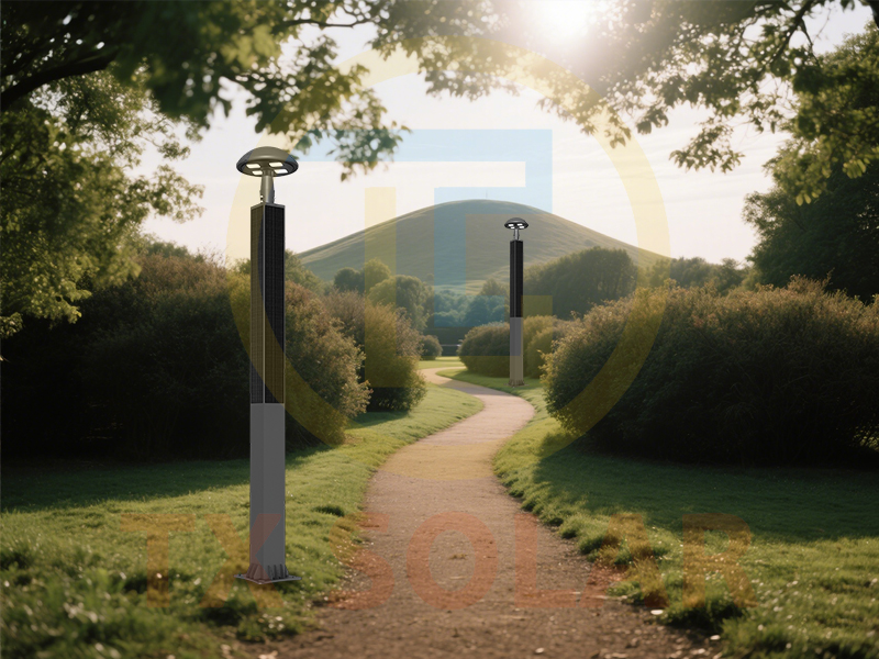 Solar garden light