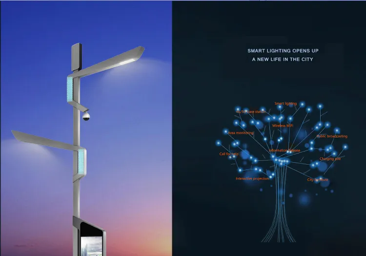 smart lighting pole
