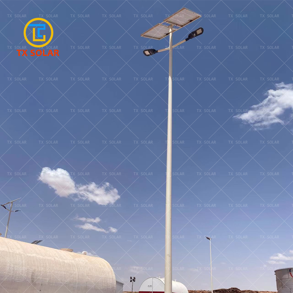 High-Efficiency 10m Community Solar Light Pole