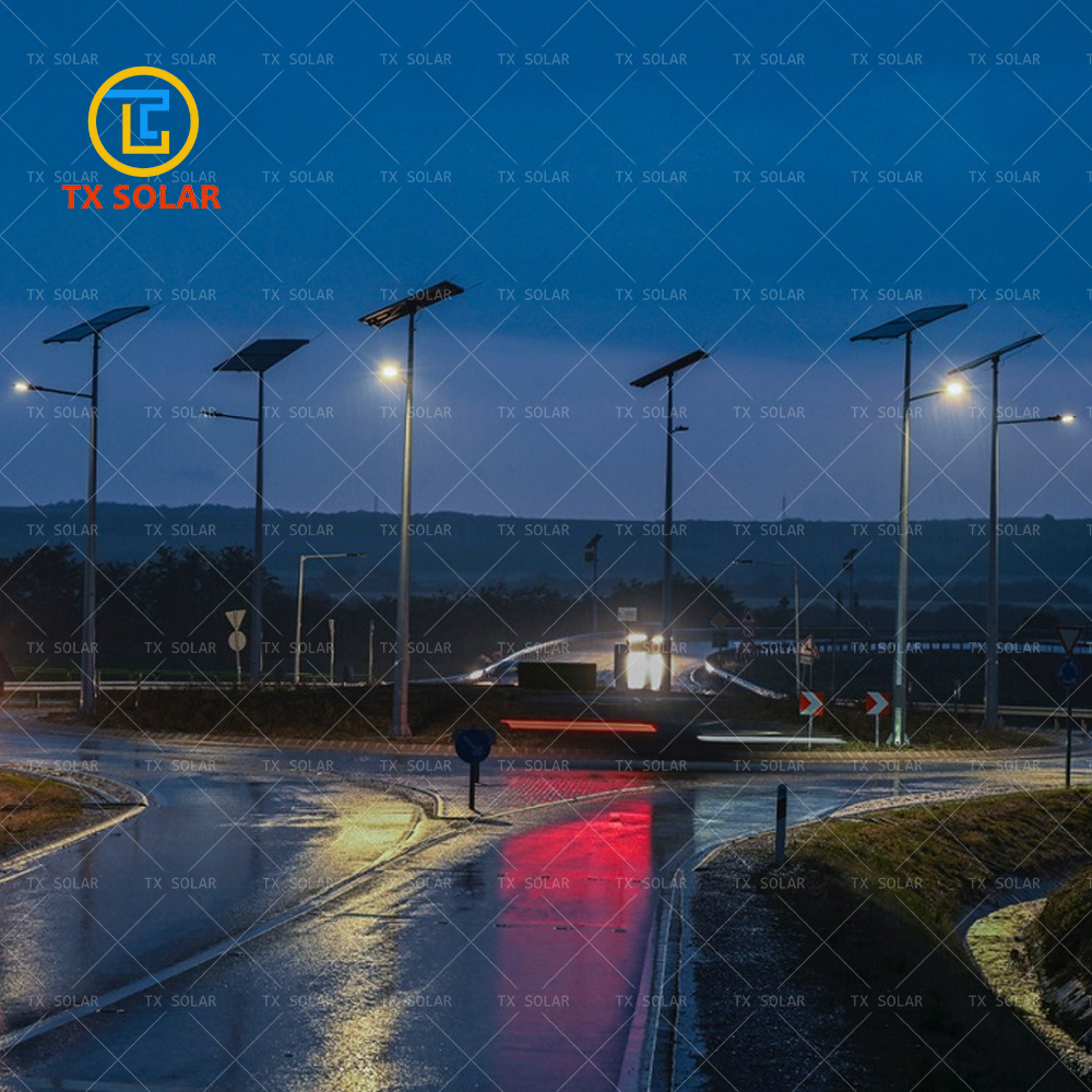 12m 120w Solar Street Light With Gel Battery