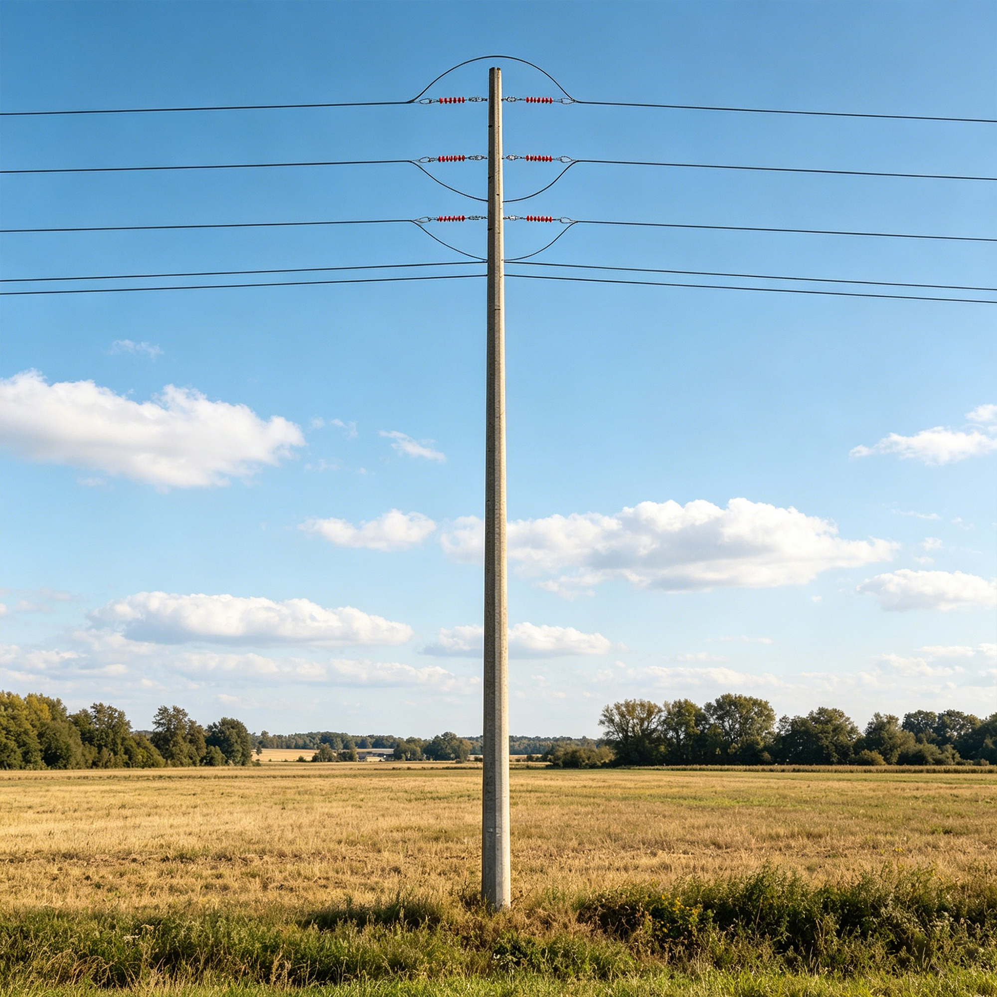 High Quality Octagonal Urban Transmission Steel Pole