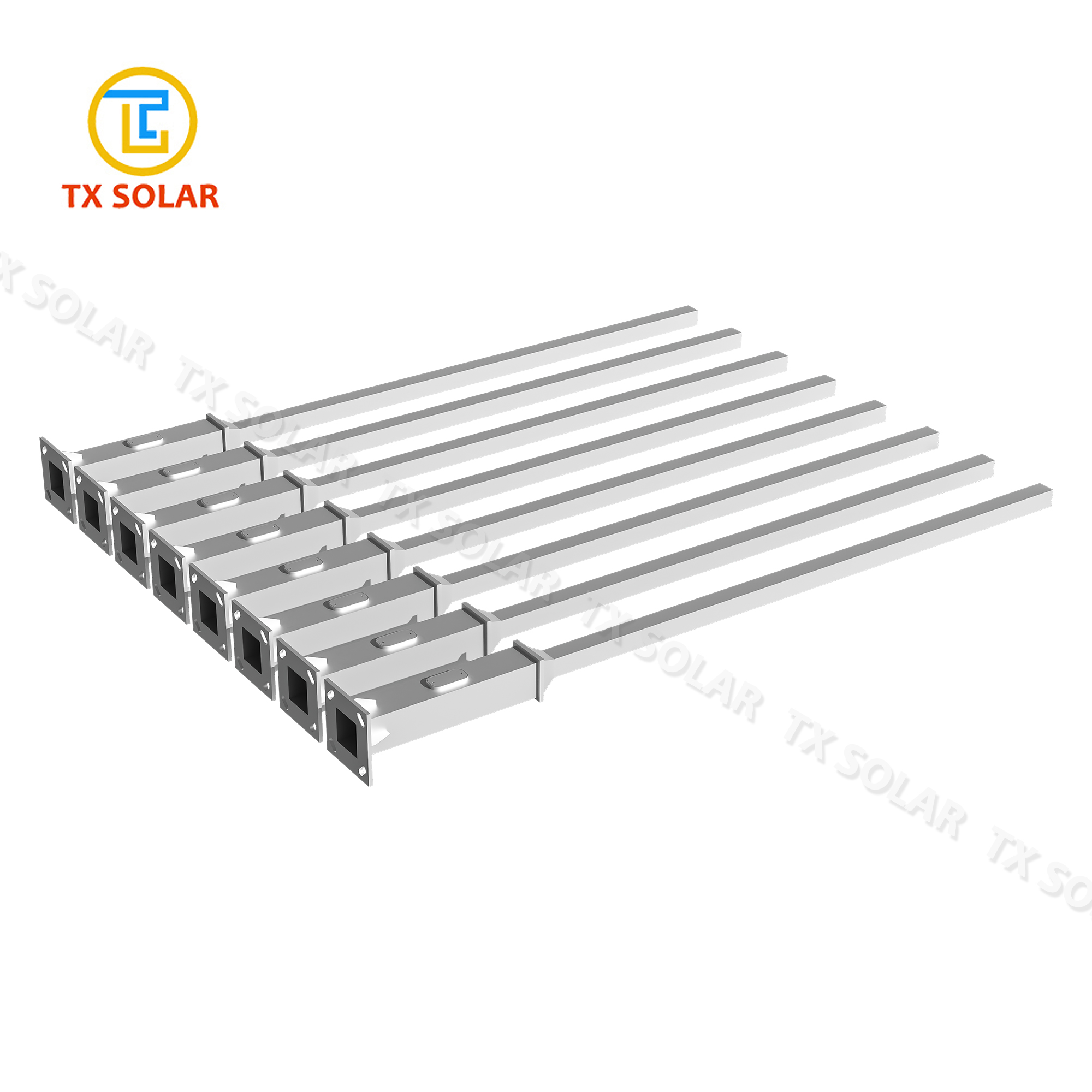 4 inch 5 inch 6 inch 15-35 ft Galvanized Square Light Pole