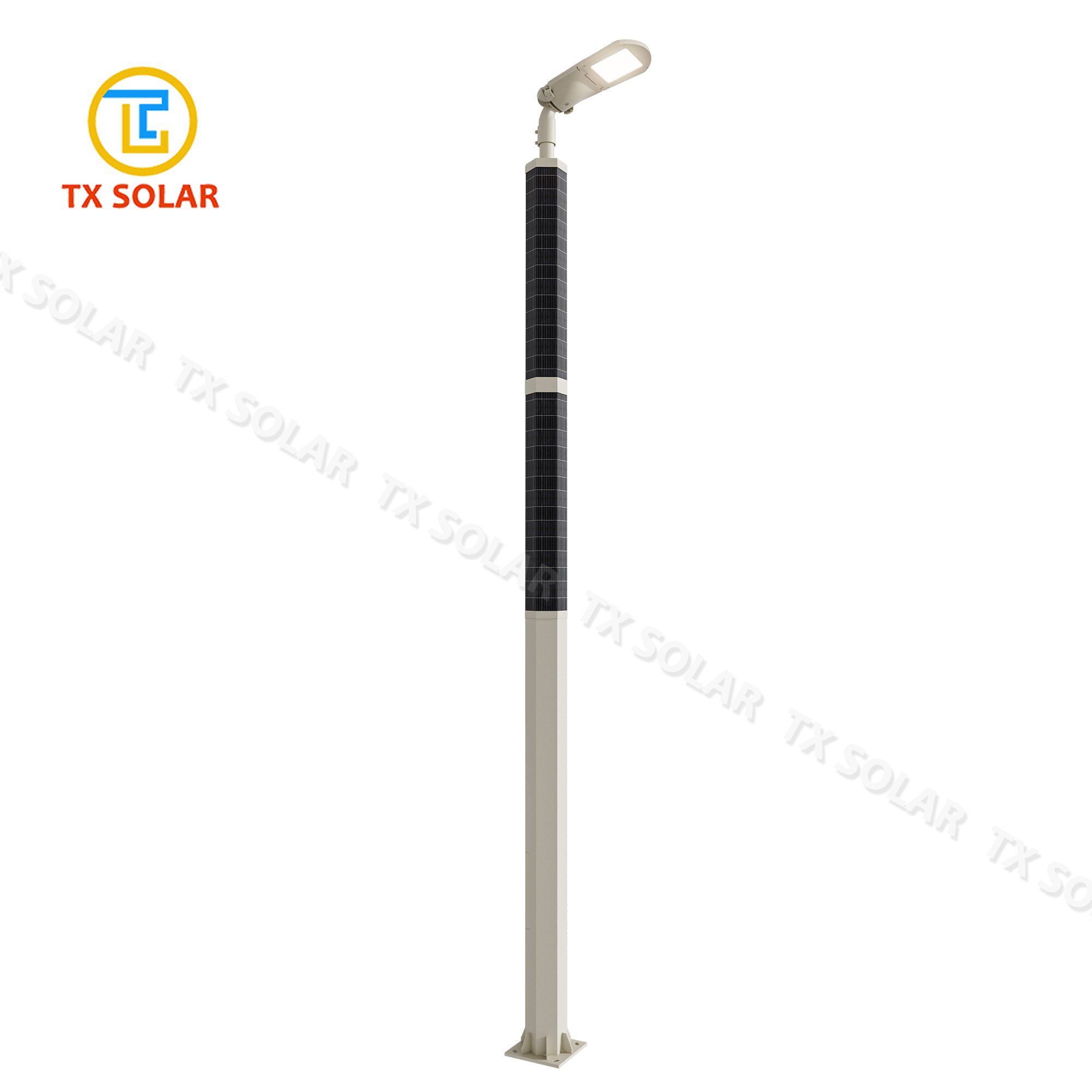 Vietnam Wholesale High-Power Hexagonal Solar Pole Light