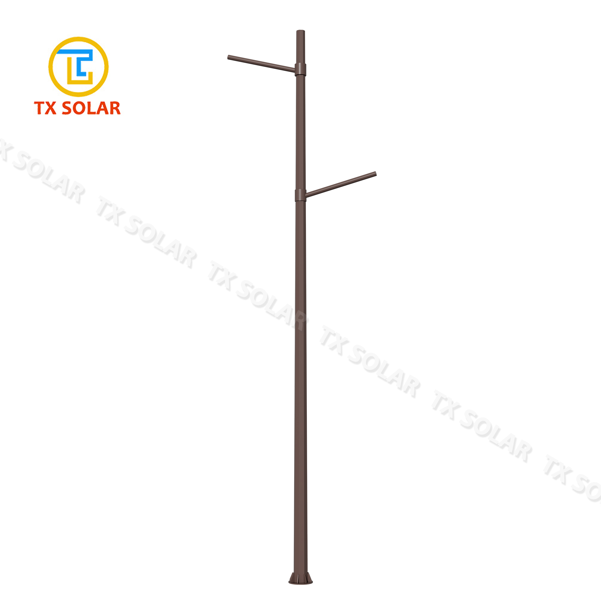 Campus High and Low Arm Street Light Pole