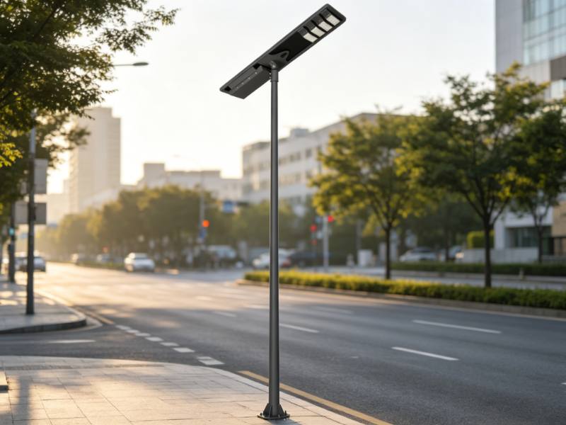 High brightness solar street lights