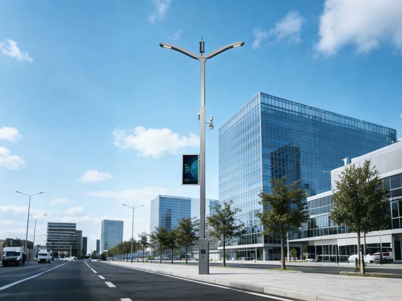 Integrated smart street lights