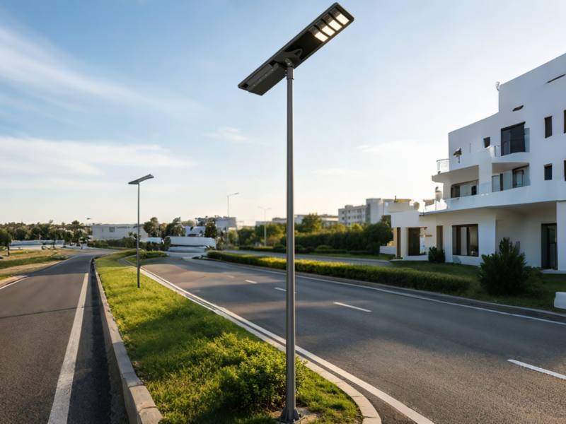 IoT solar street lights