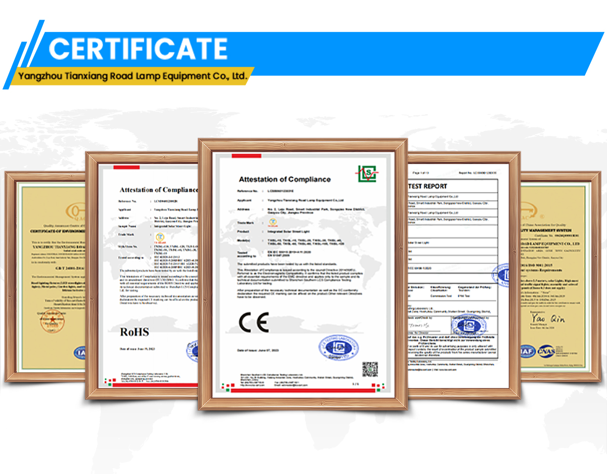 Our certificates