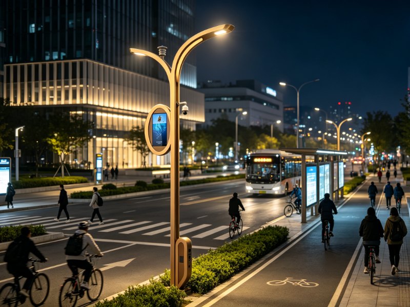 Remote control smart street lamps