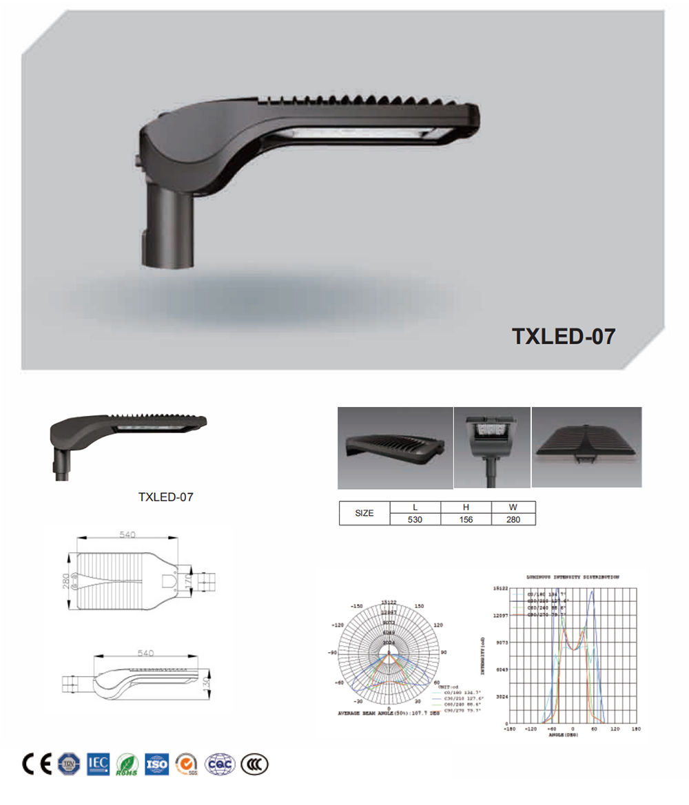 TXLED-07 LED street light 4