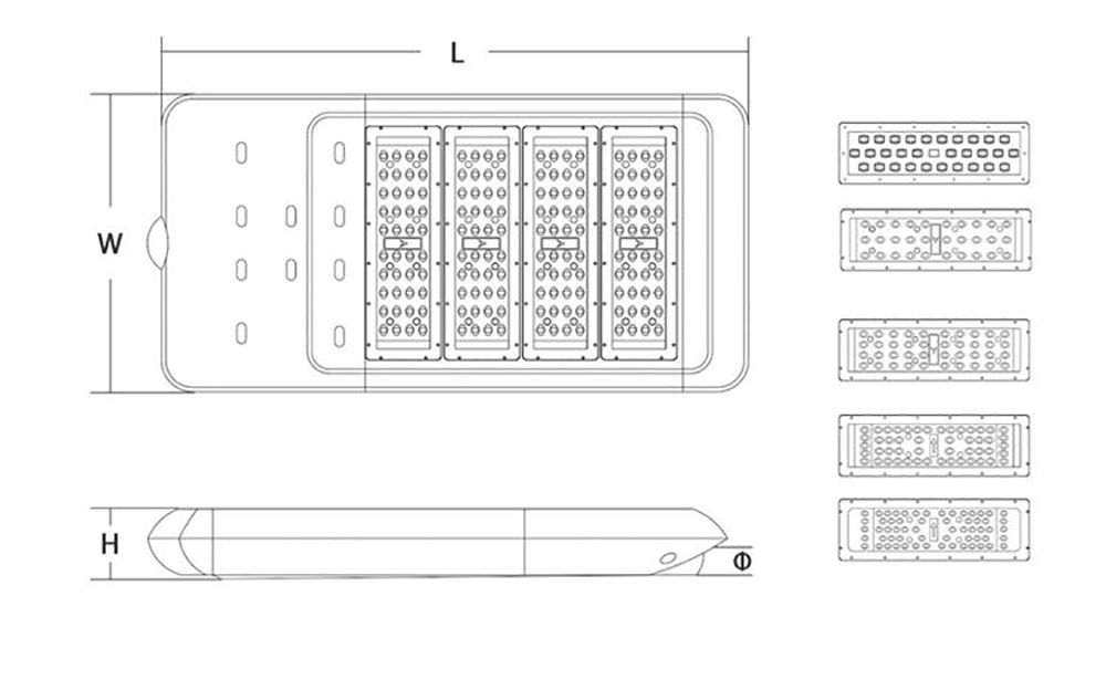 TXLED-08 LED street light 2