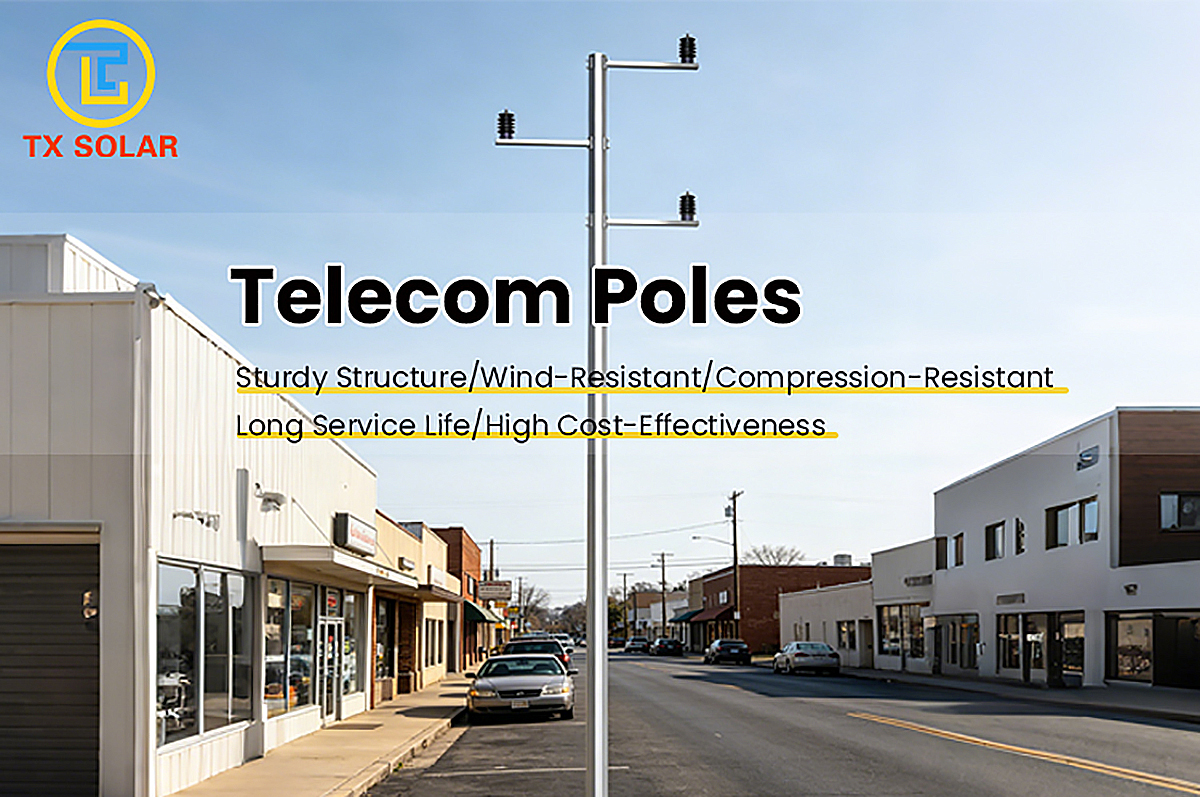Telecom poles