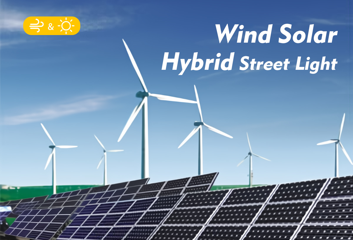 wind solar hybrid street light